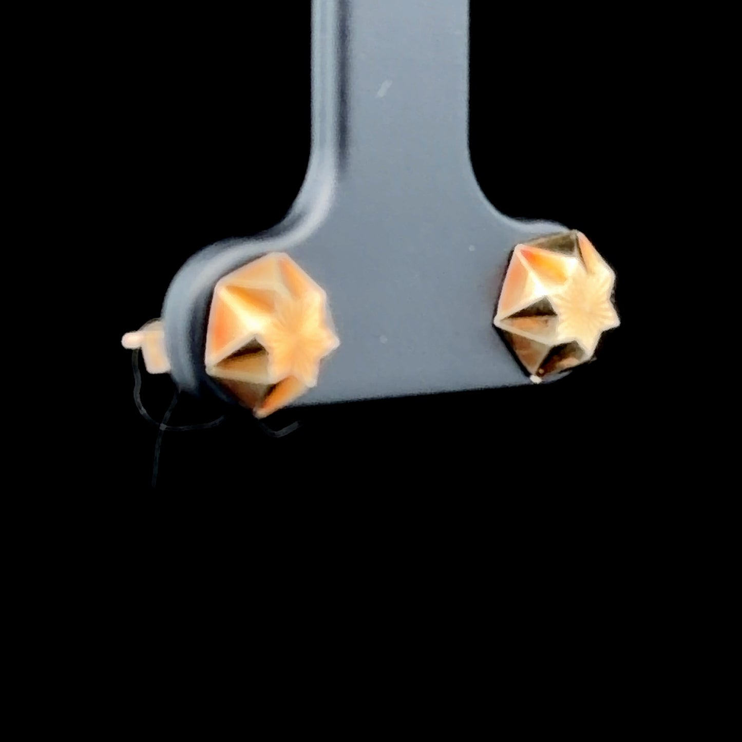 9k Yellow Gold Studs