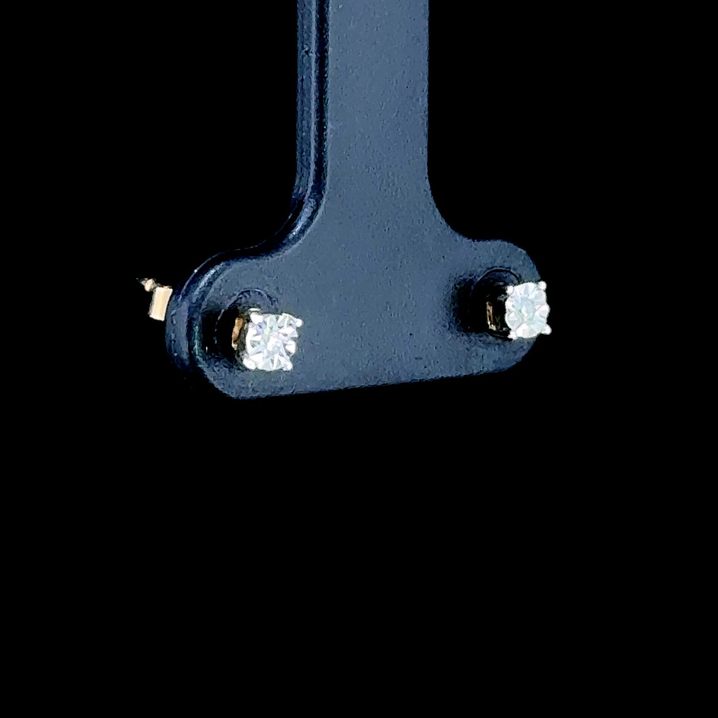9K Yellow Gold Diamond Studs