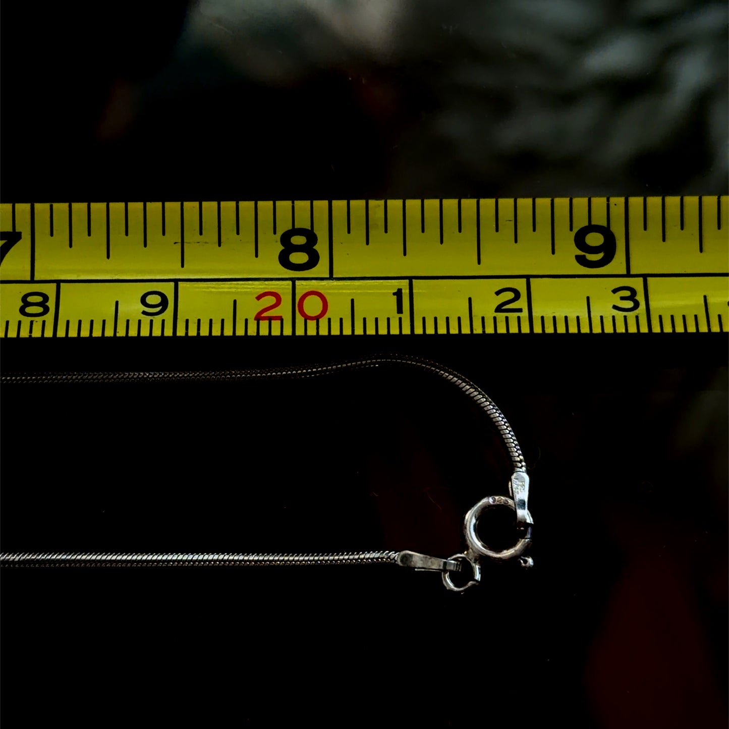 Lovely Silver & Amber Triangular Pendant Necklace and Hook Earring Suite