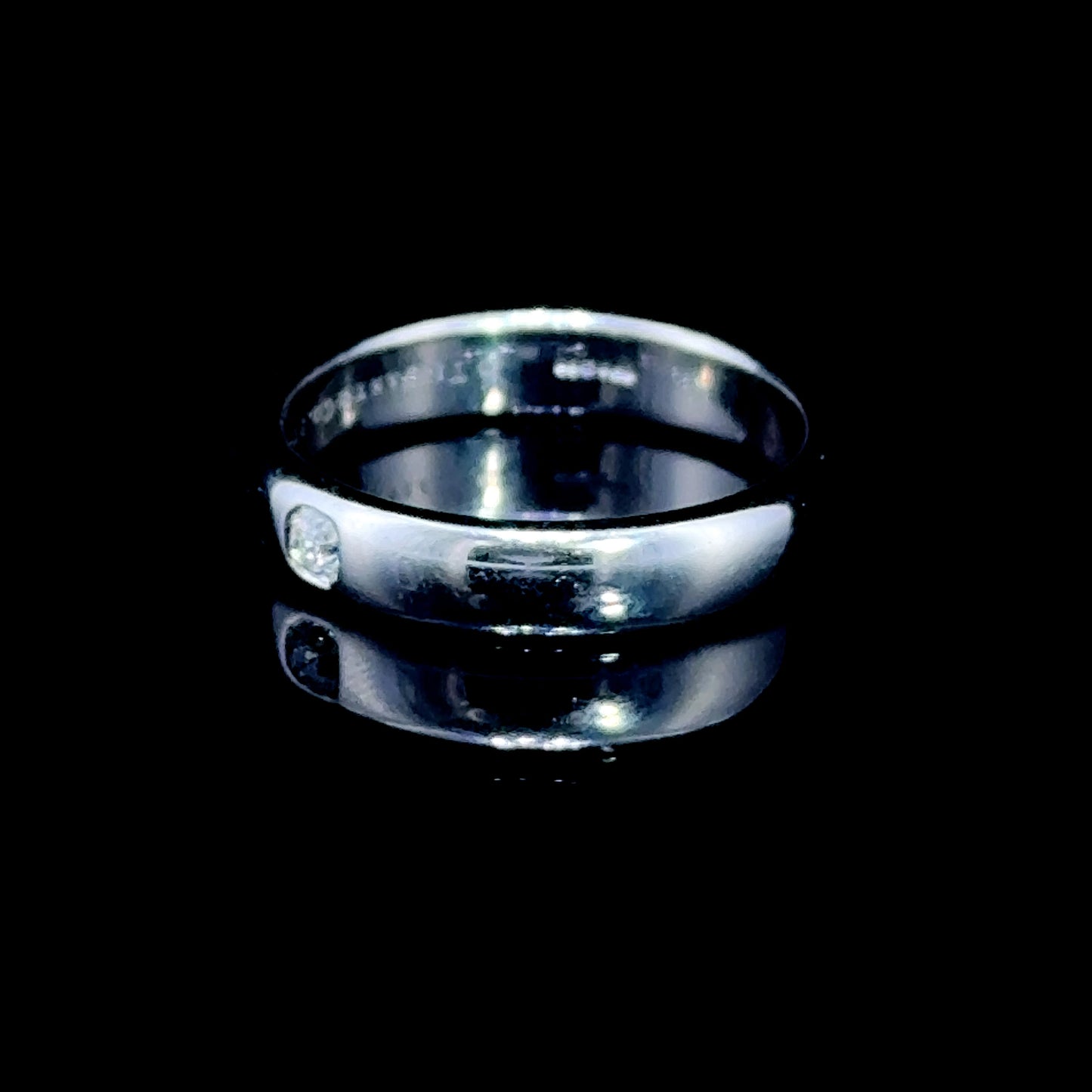 Tiffany & Co Platinum Lucida Diamond Band