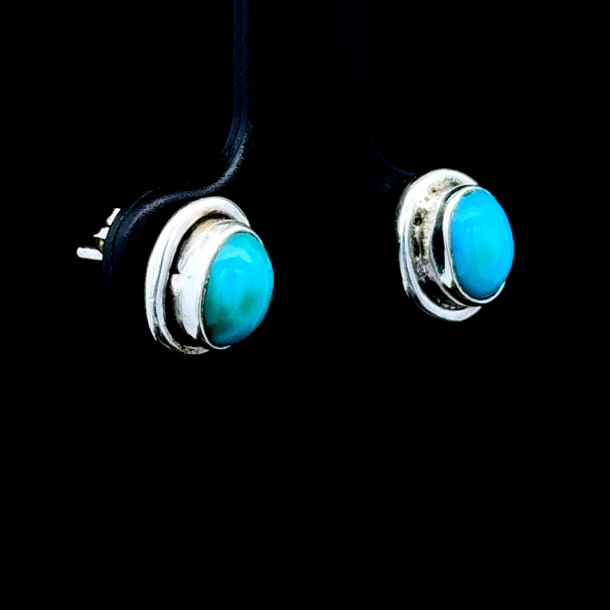 Silver Turquoise Studs