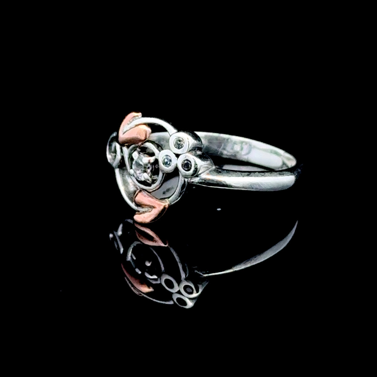 Clogau Tree of Life Origin Ring with White Topaz