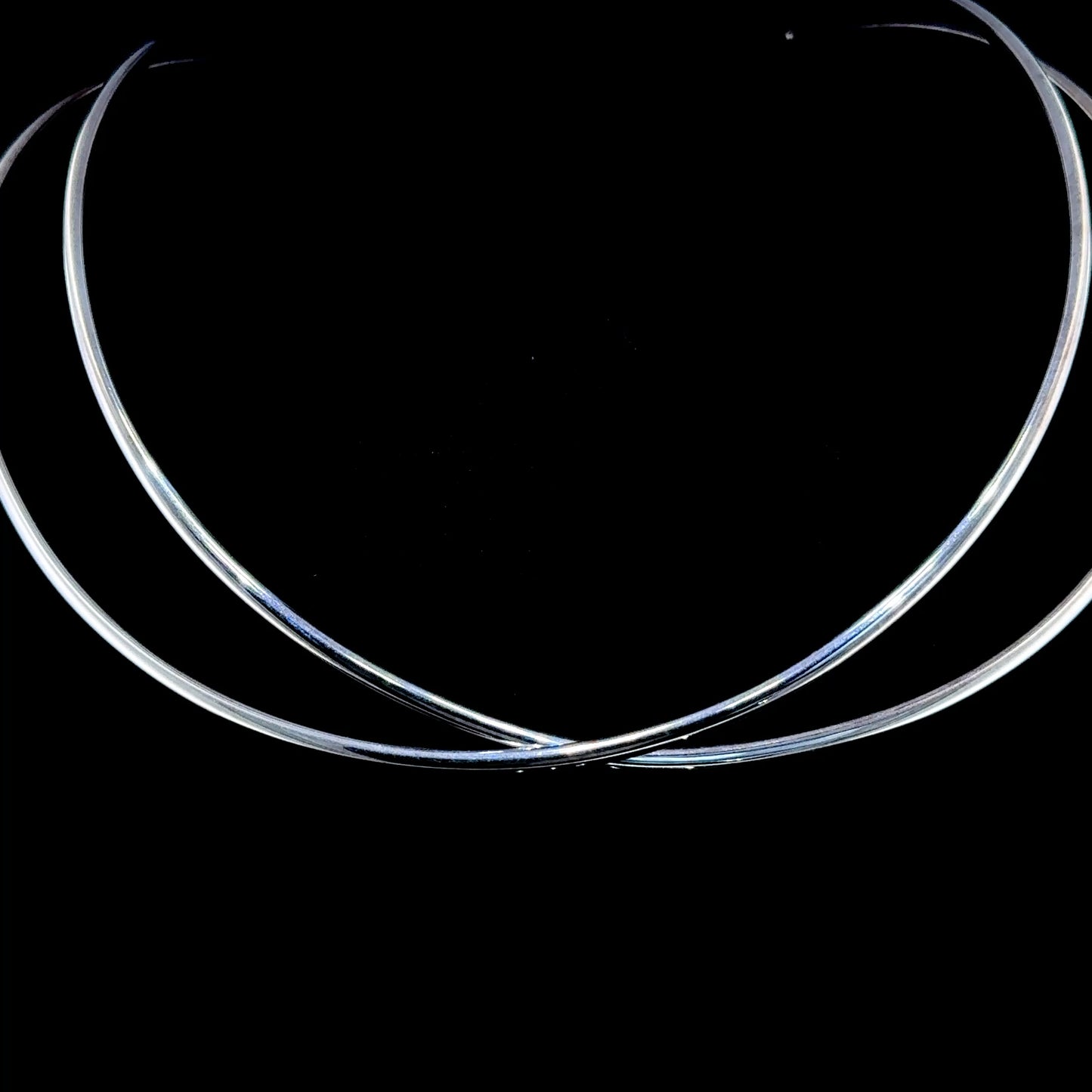 Georg Jensen Silver Alliance Neck Ring