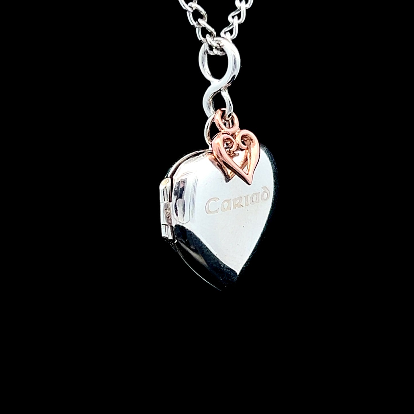 Clogau Silver Cariad Locket & Chain