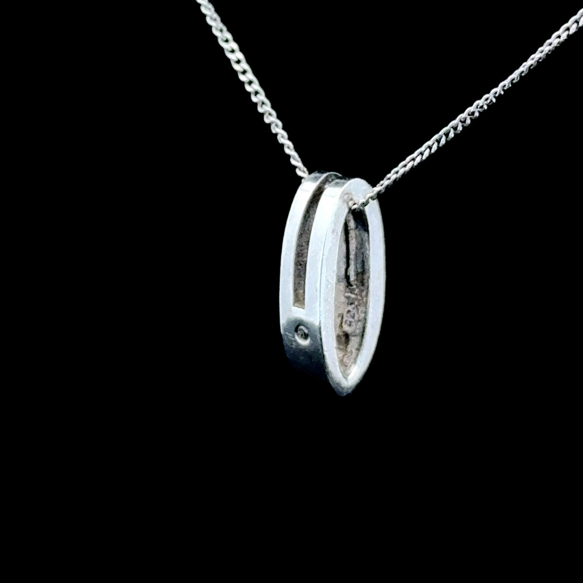 Silver & Diamond Pendant only