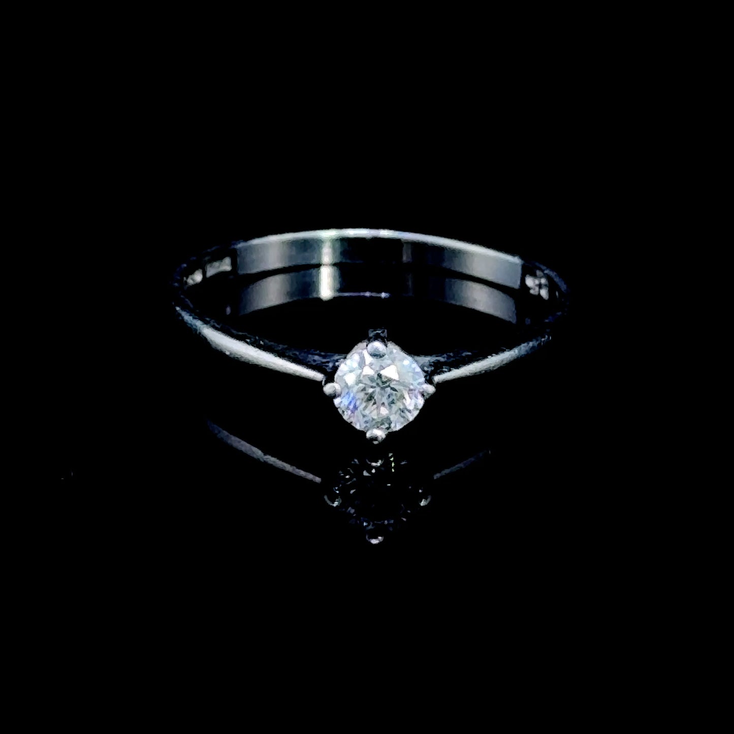 Platinum Diamond Solitaire Ring