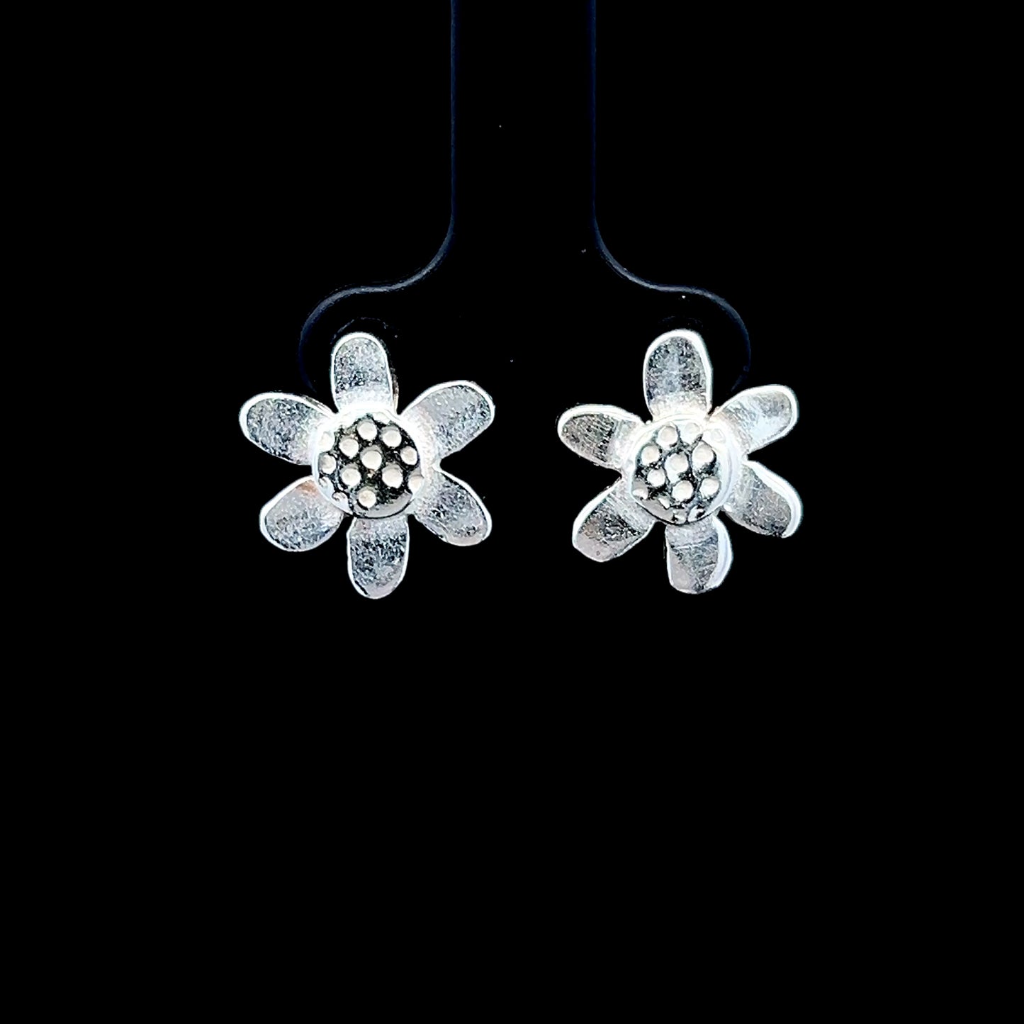 Linda MacDonald Silver Daisy Studs