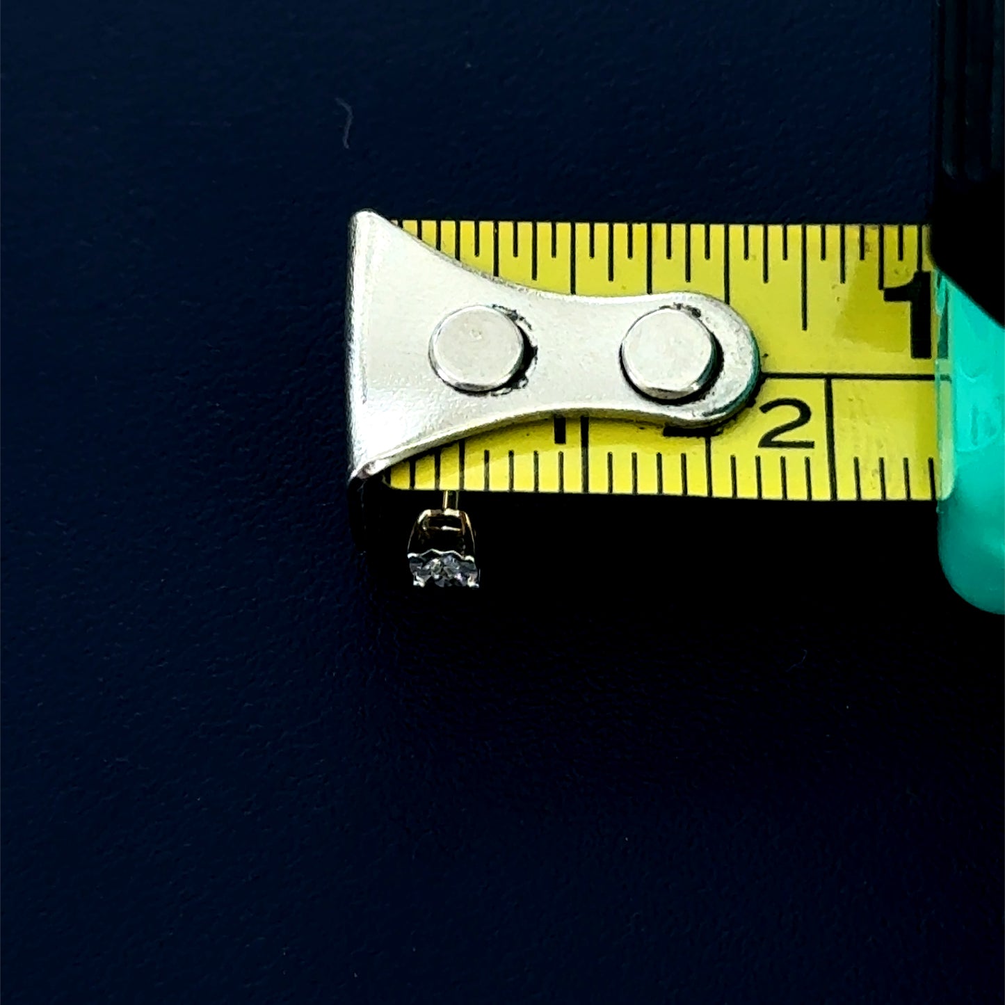9K Yellow Gold Diamond Studs