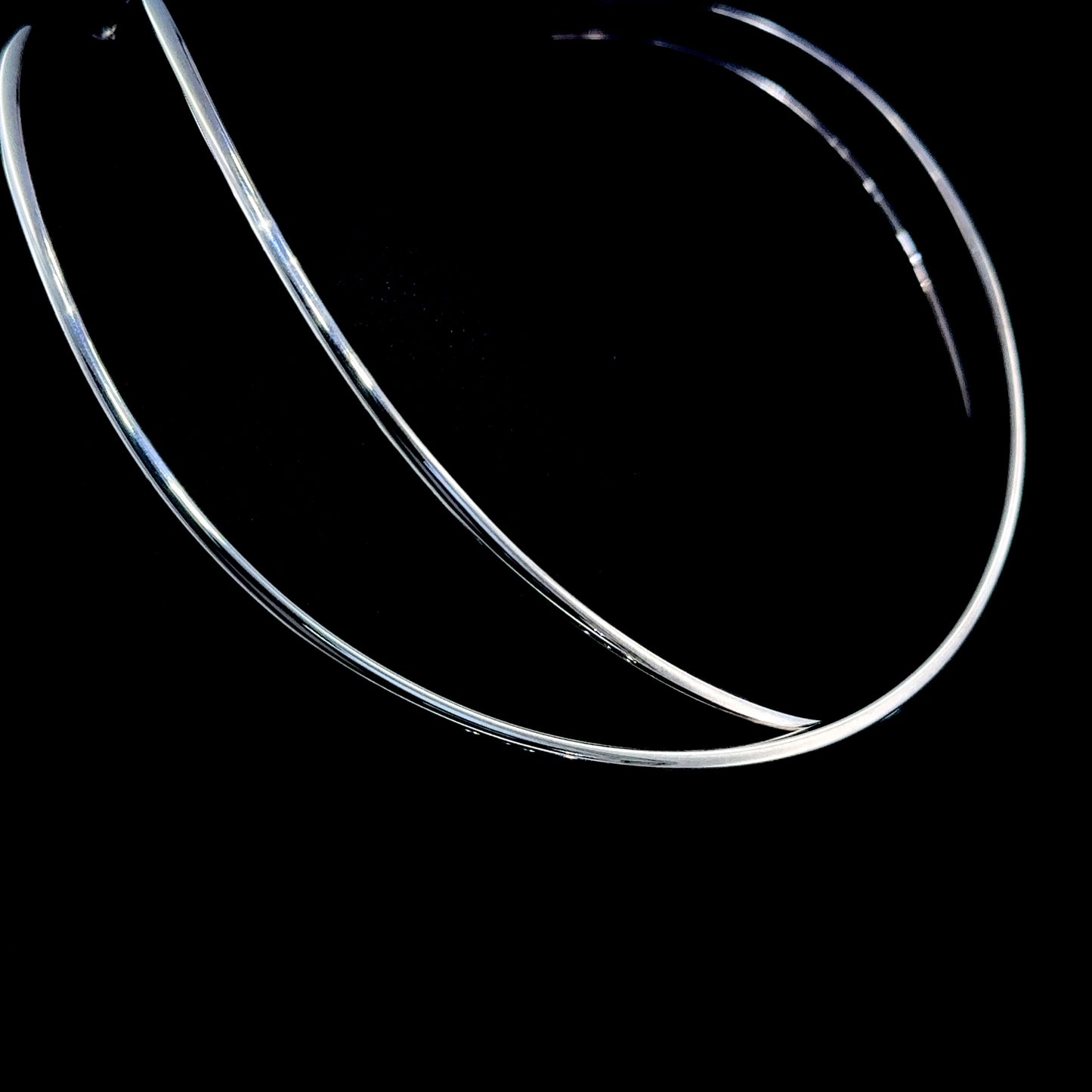 Georg Jensen Silver Alliance Neck Ring