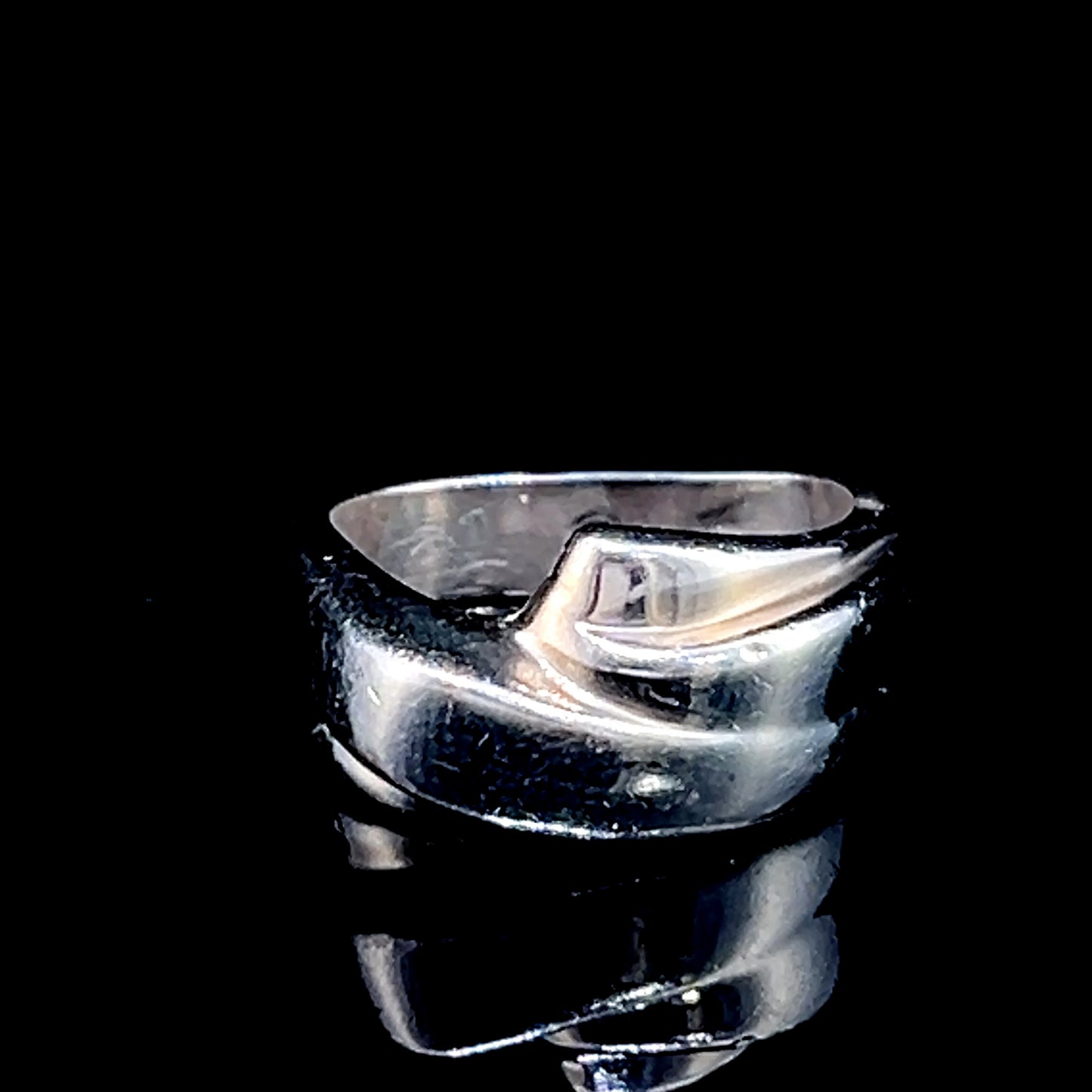 Silver Modernist Band