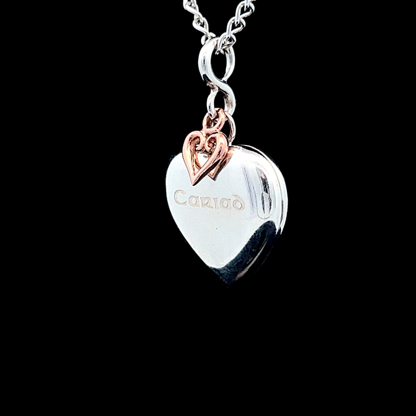 Clogau Silver Cariad Locket & Chain