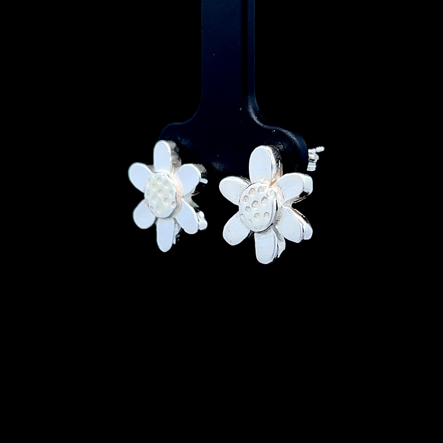 Linda MacDonald Silver Daisy Studs