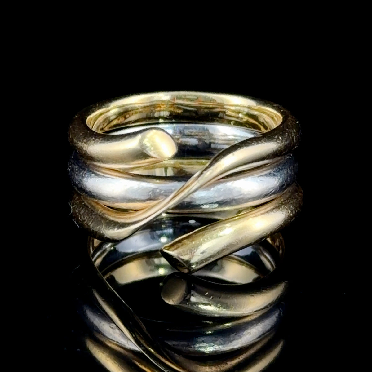 Georg Jensen ‘Magic’ 18ct Two-Tone Gold Ring – Regitze Overgaard