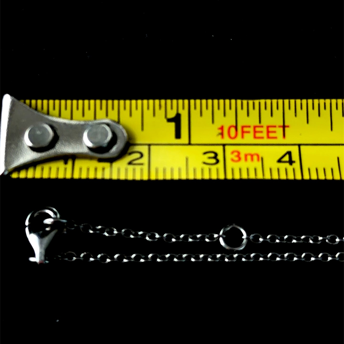 Lovely 18k White Gold Diamond Pear Halo Pendant & Chain Having 2 Length Adjustments 16” & 17” 0.6 Cts