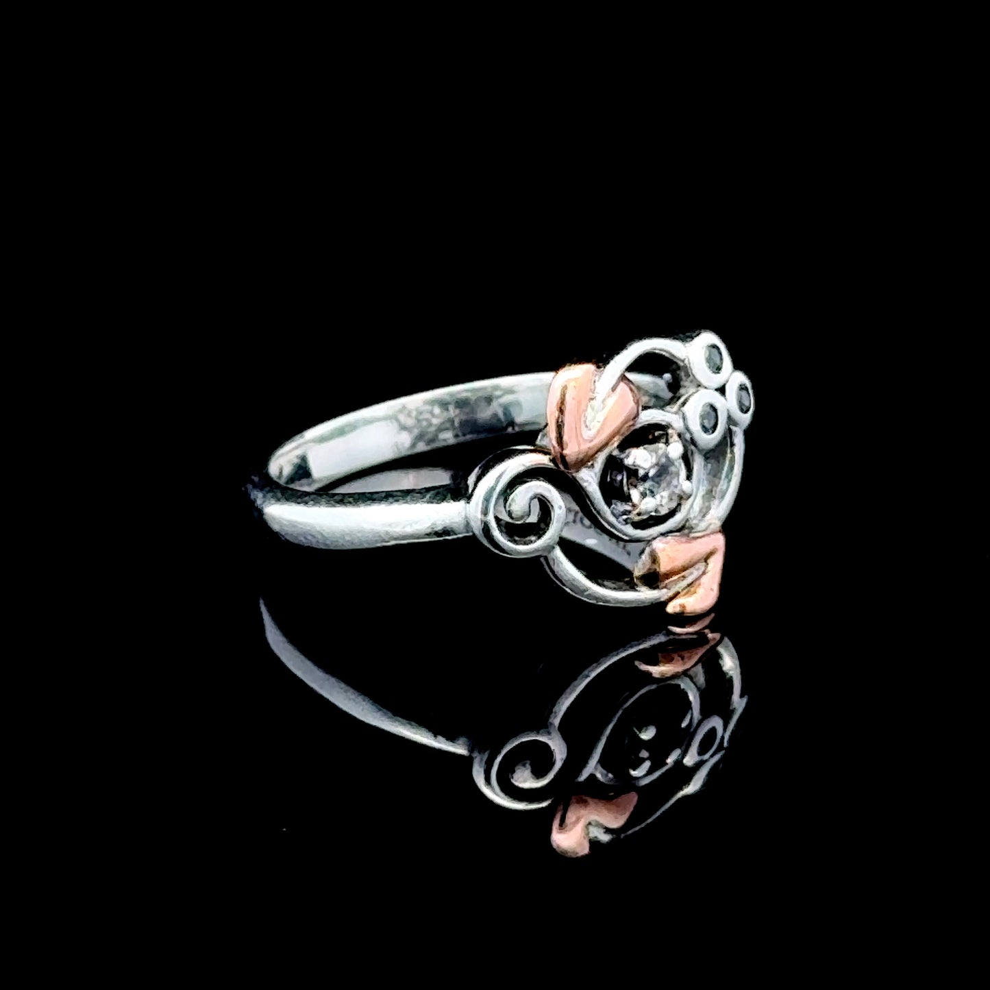 Clogau Tree of Life Origin Ring with White Topaz