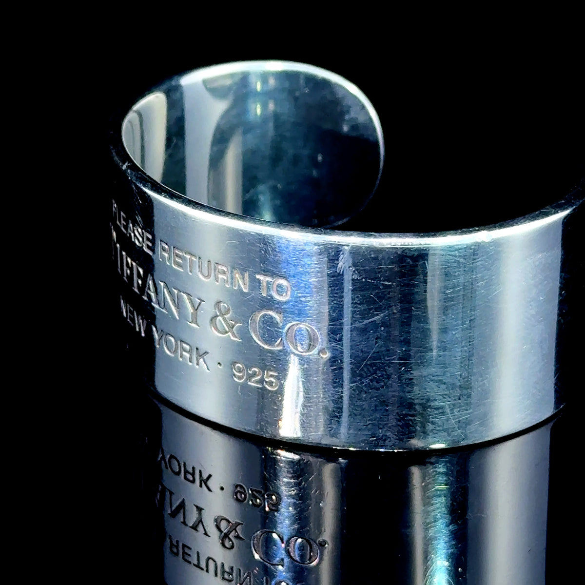 Return To Tiffany & Co New York Cuff Bangle