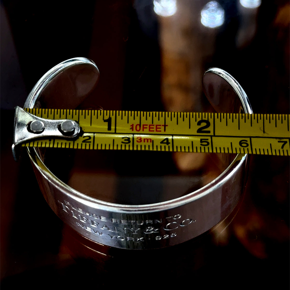 Return To Tiffany & Co New York Cuff Bangle