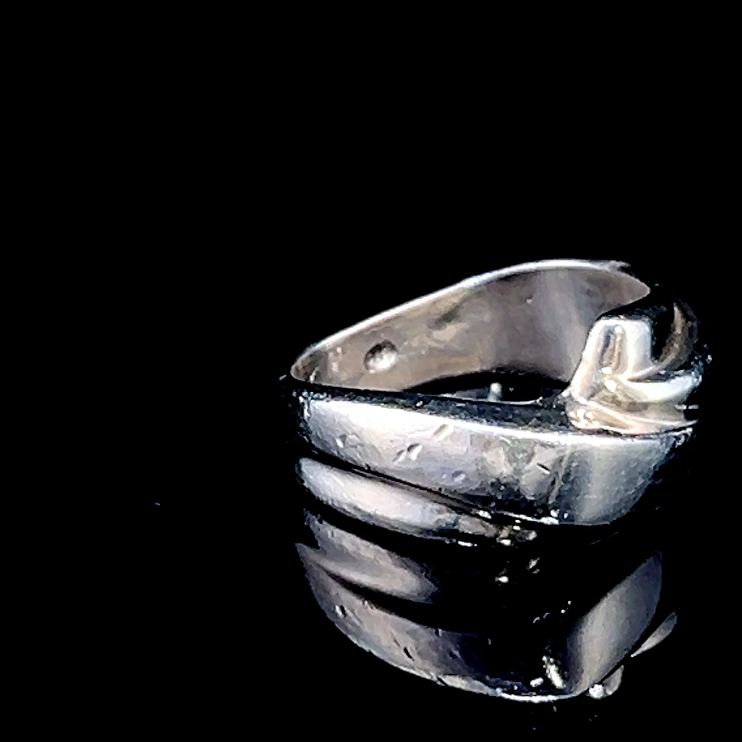 Silver Modernist Band