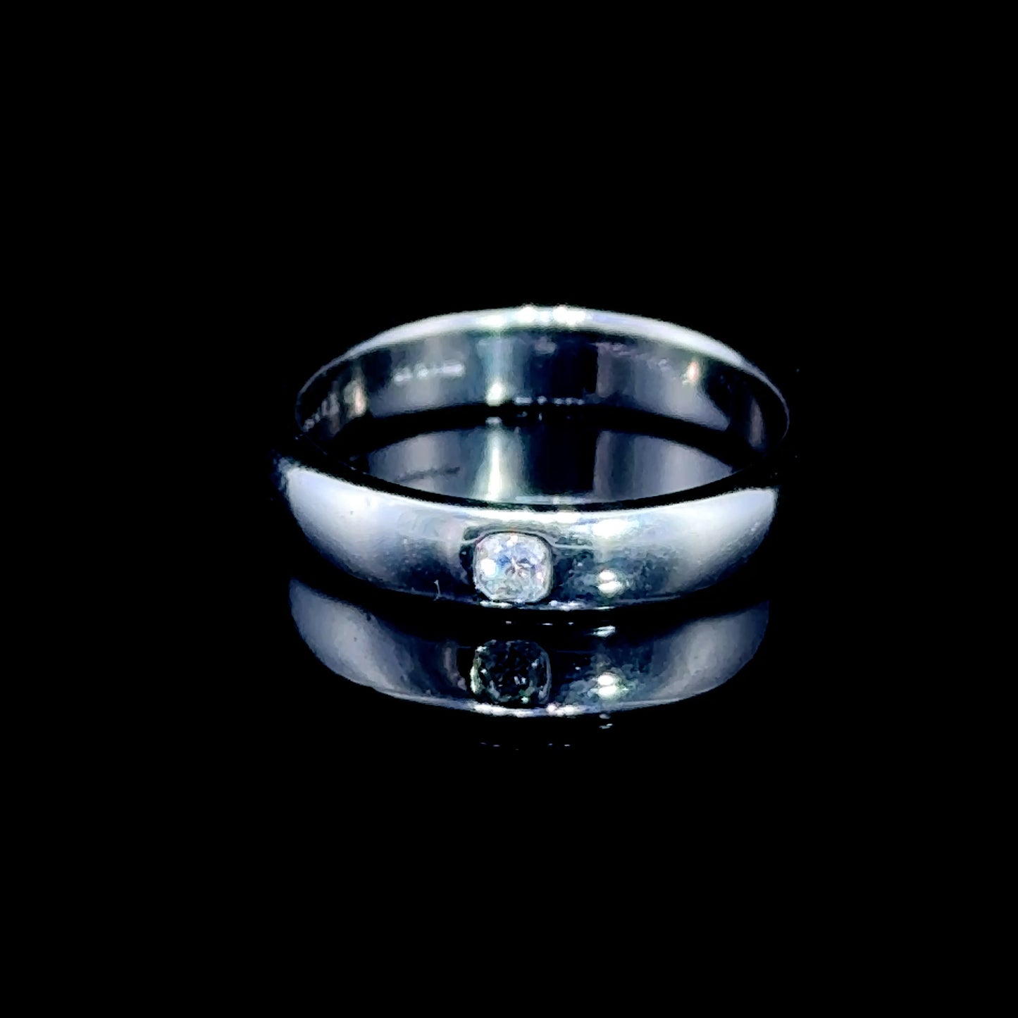Tiffany & Co Platinum Lucida Diamond Band