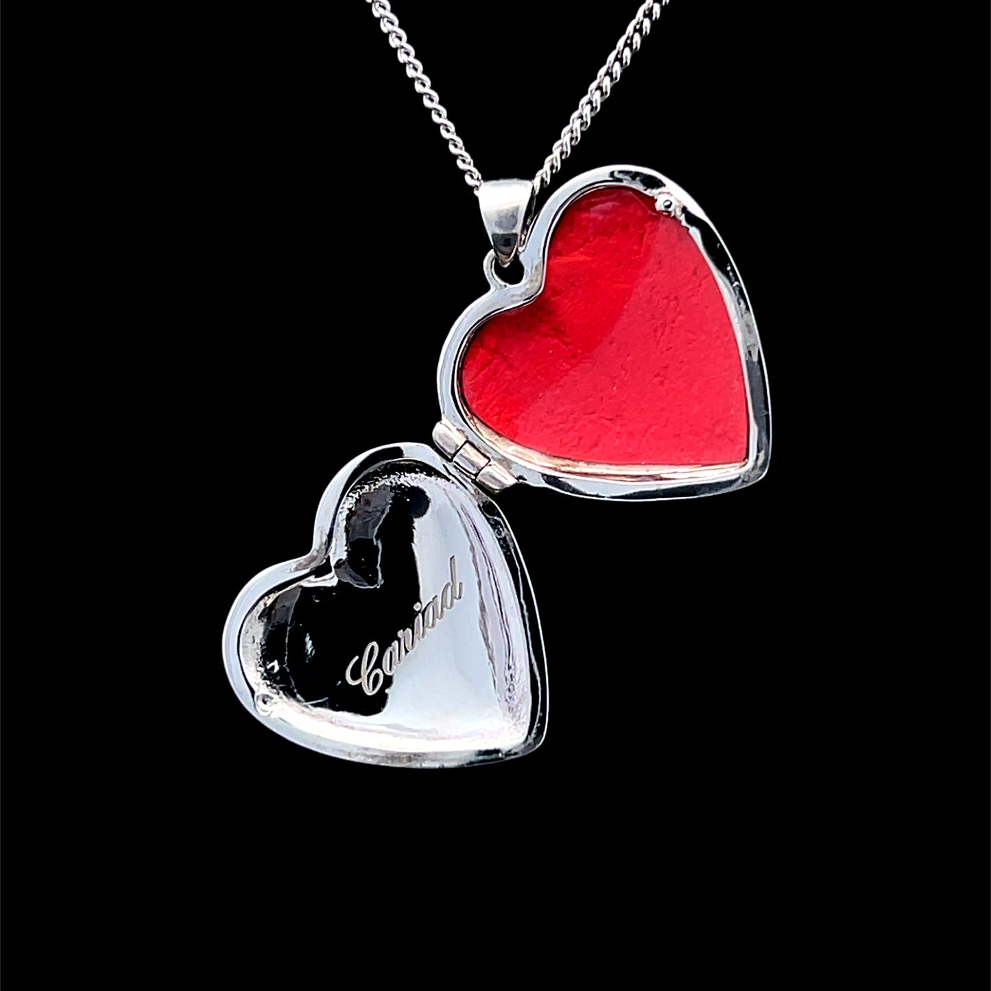 Clogau Cariad Silver & Diamond Locket & Chain