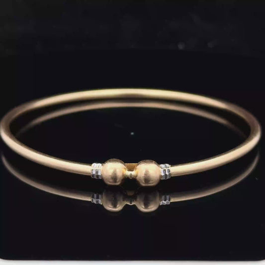 18K Yellow Gold Bangle