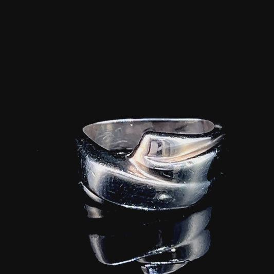 Silver Modernist Band