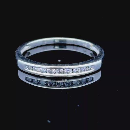 Platinum Diamond Band 0.25 CTS