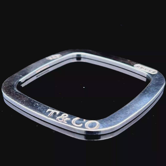 Tiffany & Co Silver Square Bangle