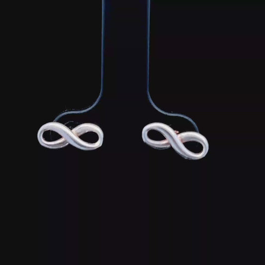 Tiffany & Co Silver Infinity Studs