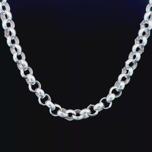 Silver Belcher Chain