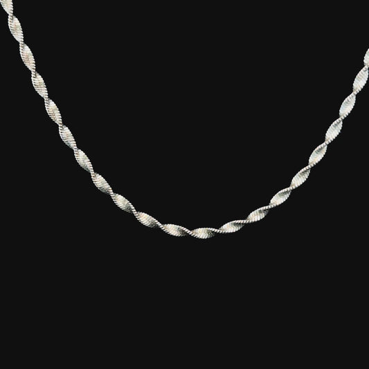 Silver Twist Chain