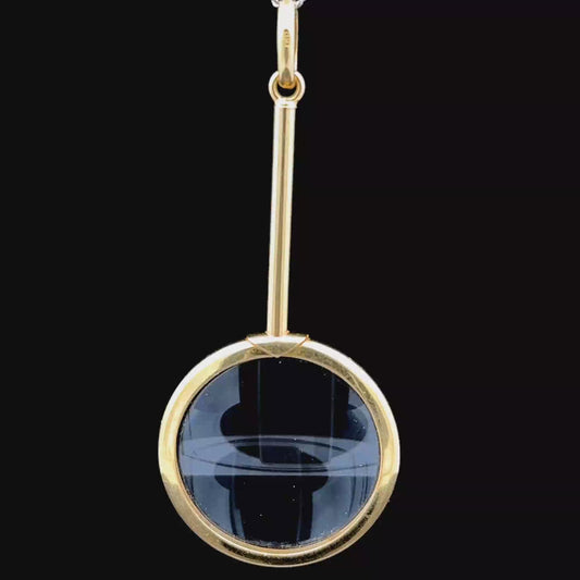 18K Yellow Gold Magnifying Loop