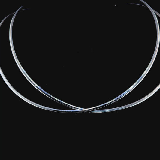 Georg Jensen Silver Alliance Neck Ring
