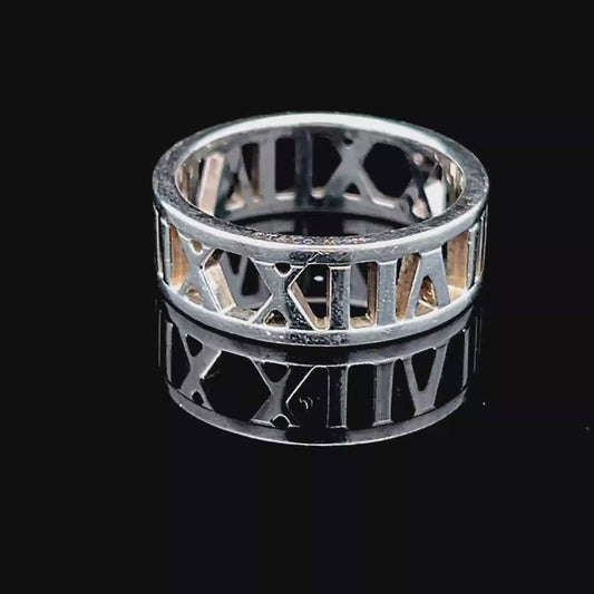 Tiffany Silver Atlas Ring