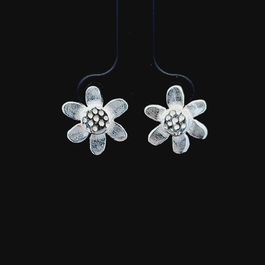 Linda MacDonald Silver Daisy Studs