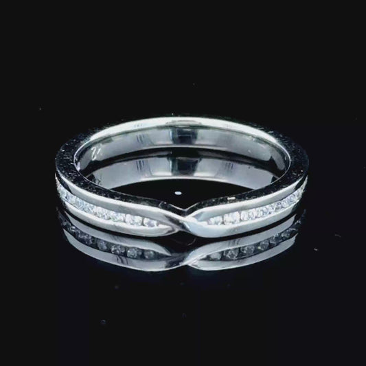 Platinum Diamond Crossover Band